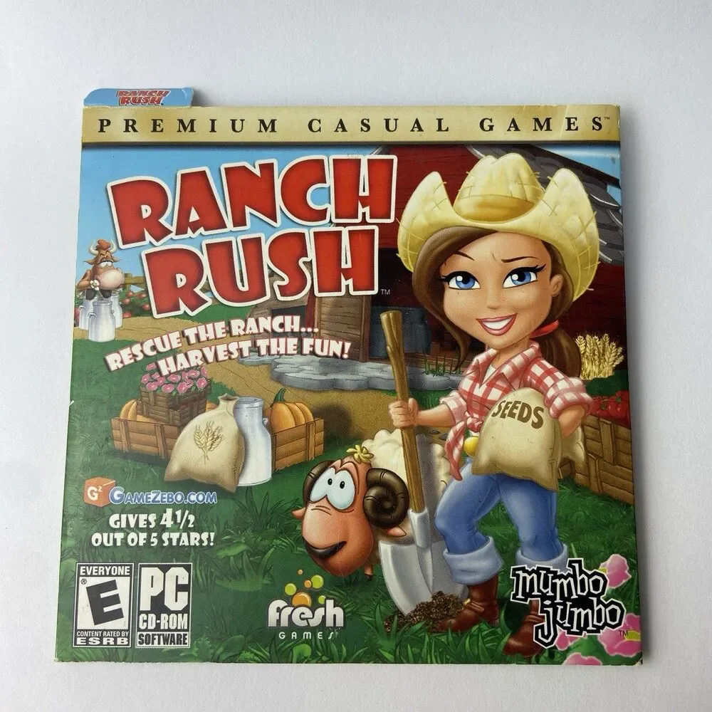 Ranch Rush PC 2008 Rescue The Ranch Mumbo Jumbo Premium Casual Games